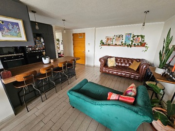 Departamento en venta en Ñuñoa Último Piso 3D + Sala de Estar 120 M2 Vistas Despejadas - 3 dormitorios, 2 baños