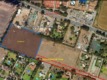 Sitio en arriendo mensual en Av, Chicureo San Pedro, Colina