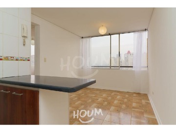 Departamento en arriendo mensual en Calle San Ignacio de Loyola, Santiago - 2 dormitorios, 1 baño