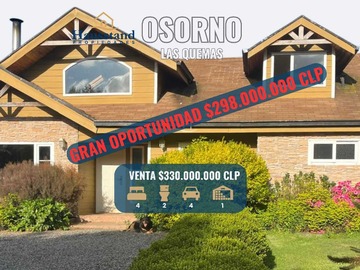 Terreno en venta en {"Error":"Could Not Find A Suitable Tls Ca Ce (162877), Osorno - 4 dormitorios, 3 baños