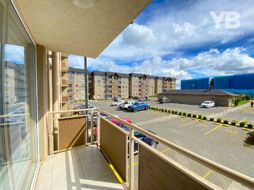 Departamento en arriendo mensual en Arriendo Departamento Villarrica Segunda Faja 2h/1B - 2 dormitorios, 1 baño
