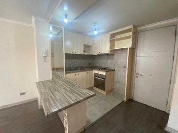 Departamento en arriendo mensual en Depto de un dormitorio excelente conectividad (172053), Santiago - 1 dormitorio