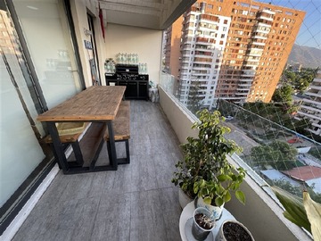 Departamento en arriendo mensual en Mayecura esquina Colon, Las Condes - 3 dormitorios, 3 baños