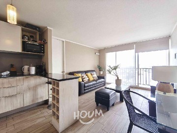 Departamento en arriendo mensual en Santa Elena, Santiago - 1 dormitorio, 1 baño