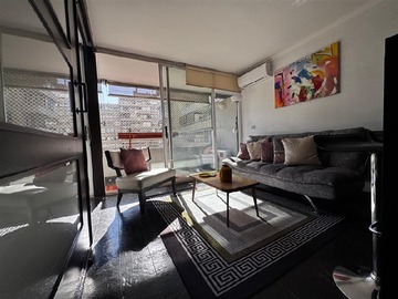 Departamento en arriendo mensual en Metro manquehue, Noruega, los vikingos, Las Condes - 1 dormitorio, 1 baño