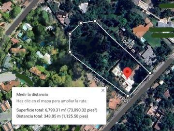 Parcela en venta en Parcela con amplia superficie útil y casa con espectacular paisajismo, Lo Barnechea - 4 dormitorios, 5 baños