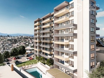 Departamento en arriendo mensual en Quilpué, Quilpué - 3 dormitorios, 2 baños