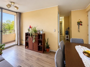 Departamento en venta en Depto.3d+2b+e metro rodrigo de araya, San Joaquín - 3 dormitorios, 2 baños