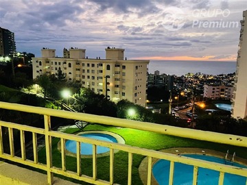 Departamento en venta en Padre Hurtado, Viña del Mar - 3 dormitorios, 2 baños