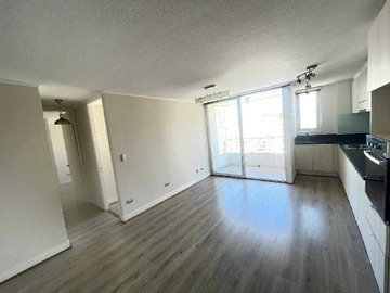 Departamento en arriendo mensual en Hermoso depto a pasos del metro (136753), Santiago - 2 dormitorios, 2 baños