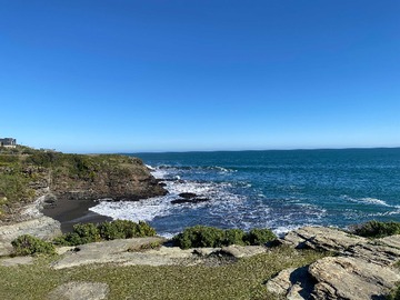 Terreno en venta en Curanipe vista panorámica mar y bosque (121924), Pelluhue