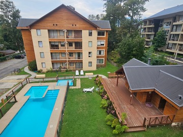 Departamento en venta en Camino Al Volcan, Pucón - 2 dormitorios, 2 baños