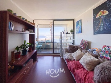 Departamento en venta en Maroto, Concón - 1 dormitorio, 1 baño