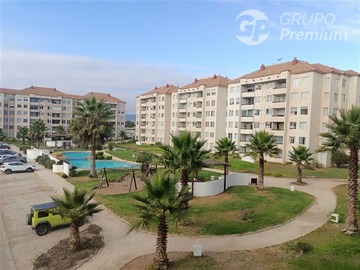 Departamento en arriendo mensual en Las higueras con Av del mar, La Serena - 3 dormitorios, 1 baño
