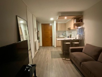 Departamento en arriendo mensual en Chile España 451, Ñuñoa - 1 dormitorio, 1 baño