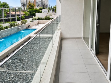 Departamento en arriendo mensual en Marchant Pereira 3361, Ñuñoa - 1 dormitorio, 1 baño