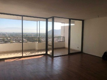 Departamento en arriendo mensual en En Huechuraba - 4 dormitorios, 3 baños