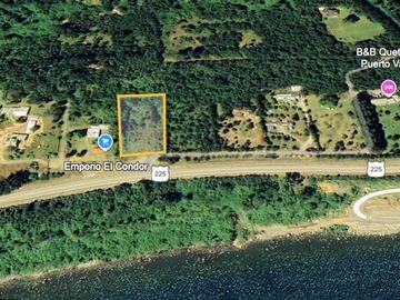 Terreno en venta en Parcela Orilla Ruta 225, KM 31, Ensenada (94590), Puerto Varas