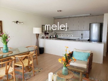 Departamento en arriendo mensual en Los Pellines, Concón - 2 dormitorios, 2 baños