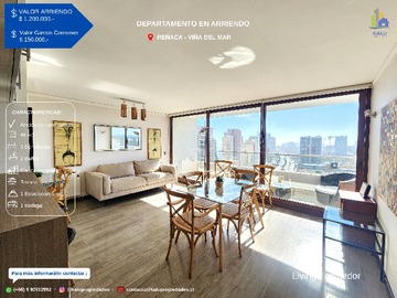 Arriendo Mensual / Departamento / Viña del Mar