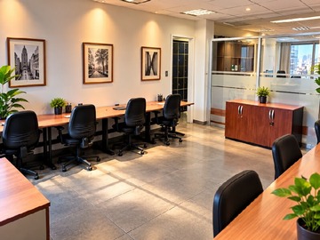 Bodega en arriendo mensual en Arriendo Oficina Amoblada 3 Privadas, Centro de Santiago - 3 baños