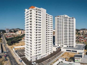 Departamento en arriendo mensual en Camino Iinternacional, Viña del Mar - 2 dormitorios, 1 baño