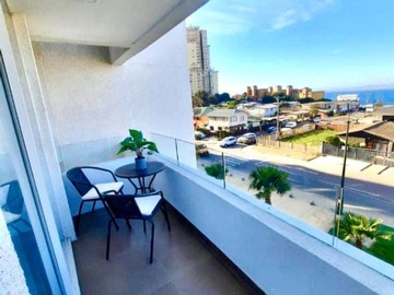 Departamento en arriendo mensual en Las Pimpinelas 1120, Concón, Región de Valparaíso 2510000, Chile, Concón - 2 dormitorios, 2 baños