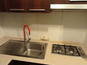 Departamento en arriendo mensual en San Ignacio / Metro Toesca, Santiago - 1 dormitorio, 1 baño