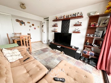 Departamento en arriendo mensual en El líbano, Macul - 3 dormitorios, 1 baño
