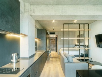 Departamento en arriendo mensual en Mall Vivo Los Trapenses, Lo Barnechea - 1 dormitorio, 1 baño