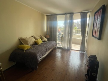 Departamento en arriendo mensual en Irarrazaval/los guindos, Ñuñoa - 1 dormitorio, 1 baño