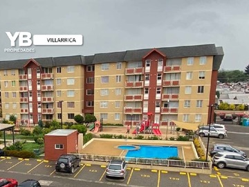 Departamento en arriendo mensual en Condominio Nueva Lafquén, Villarrica - 2 dormitorios, 1 baño
