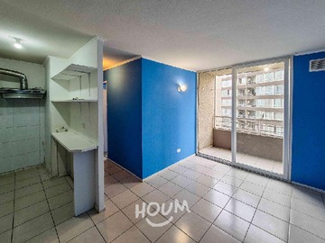 Departamento en arriendo mensual en Avenida Santa Rosa, San Miguel - 2 dormitorios, 1 baño