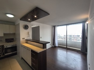 Departamento en venta en Te ayudamos con el crédito hipotecario, Santiago - 1 dormitorio, 1 baño
