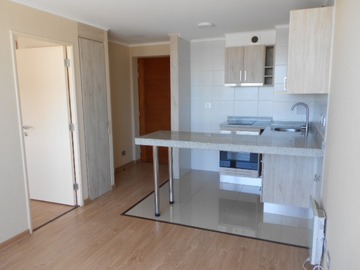 Departamento en arriendo mensual en Arriendo Céntrico Depto. Edif. Centro Chillán - 1 dormitorio, 1 baño