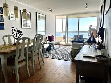 Departamento en venta en Costa de montemar, Concón - 3 dormitorios, 2 baños