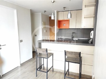 Departamento en arriendo mensual en Santo Domingo, Morande, Santiago Centro, Santiago - 1 dormitorio, 1 baño