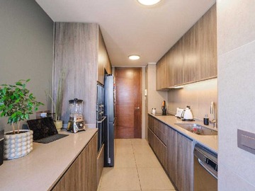 Departamento en arriendo mensual en Vive boutique en las condes, edif. Almagro (182492), Las Condes - 2 dormitorios, 2 baños