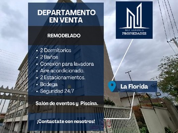 Departamento en venta en Vendo Departamento con Excelente Ubicación en la Florida. - 2 dormitorios, 2 baños