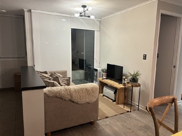 Departamento en arriendo mensual en condominio mirador al volcan, Villarrica - 3 dormitorios, 1 baño