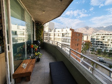 Departamento en arriendo mensual en Las Condes, Manquehue Sur, Las Condes - 1 dormitorio, 1 baño