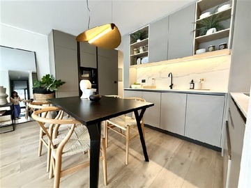 Departamento en venta en A pasos del Estadio Italiano/a 7 min del metro H. de Magallades, Las Condes - 2 dormitorios, 2 baños