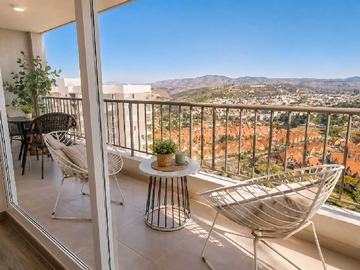 Departamento en arriendo mensual en Nuevos y Moderno Depto. con Vista Panorámica (176459), Quilpué - 3 dormitorios, 2 baños