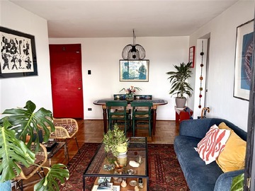 Departamento en venta en Metro Bilbao, Providencia - 2 dormitorios, 2 baños