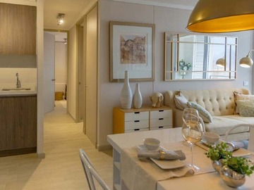 Departamento en venta en Dpto con Entrega Inmediata en la Cisterna. 1y2d. Metro San Ramon - 1 dormitorio, 1 baño