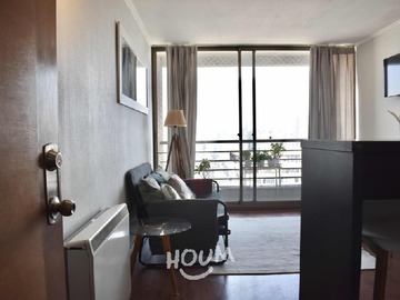 Departamento en venta en Monjitas, Santiago - 1 dormitorio, 1 baño