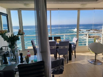Departamento en arriendo mensual en Borgoño 20500, Concón - 2 dormitorios, 2 baños