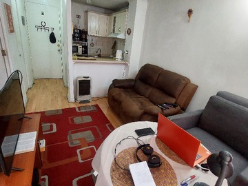 Departamento en venta en Serrano 096, Santiago - 1 dormitorio, 1 baño