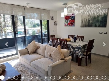 Departamento en venta en Camino al Volcán, comuna de Pucón, Región de la Araucanía, Chile., Pucón - 3 dormitorios, 2 baños