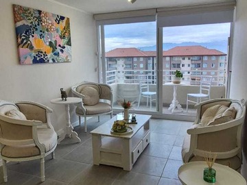 Departamento en arriendo mensual en Moderno Depto con Excelente Conectividad (174803), Rancagua - 3 dormitorios, 2 baños